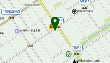 さくら薬局 岩見沢6条店の地図画像