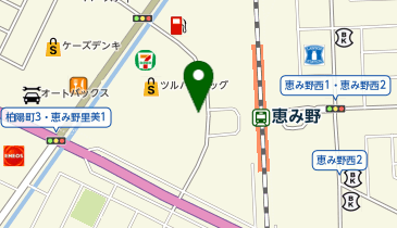 さくら薬局 恵庭恵み野店の地図画像