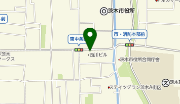 さくら薬局 茨木東中条店の地図画像