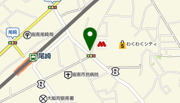 さくら薬局 阪南尾崎店の地図画像
