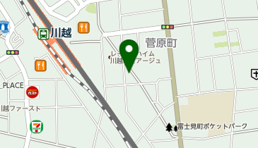 彩葉薬局の地図画像