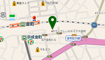 オリーブ薬局の地図画像