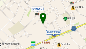 幡ケ谷調剤薬局の地図画像
