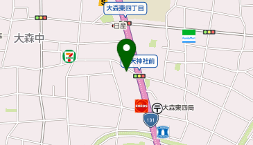 さくら薬局 大森中店の地図画像