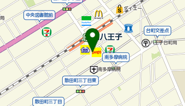 さくら薬局 八王子散田店の地図画像