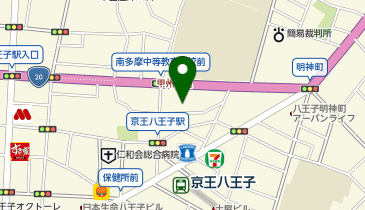 さくら薬局 八王子明神店の地図画像