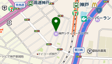 さくら薬局 神戸駅西店の地図画像