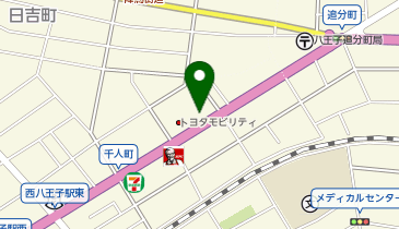 八王子マックス薬局の地図画像