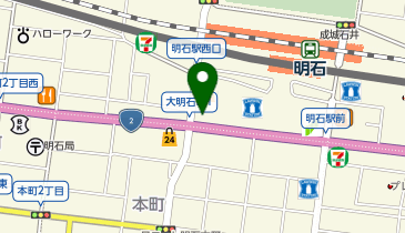 さくら薬局 明石駅前店の地図画像