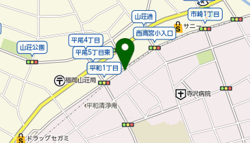 さくら薬局 福岡平尾店の地図画像