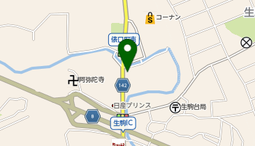 メイプルリーフ薬局 生駒店の地図画像