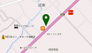 すみれ薬局 成東店の地図画像