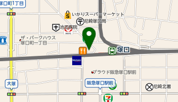 さくら薬局 塚口駅前店の地図画像