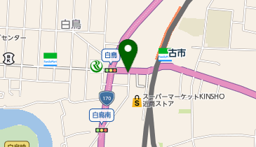 すこやか薬局 古市駅前店の地図画像