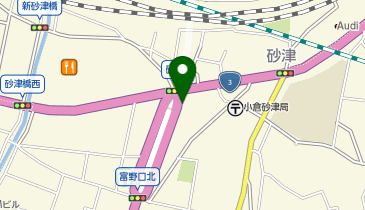 オーエス砂津薬局の地図画像