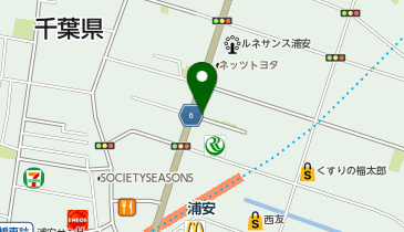 さくら薬局 浦安北栄店の地図画像