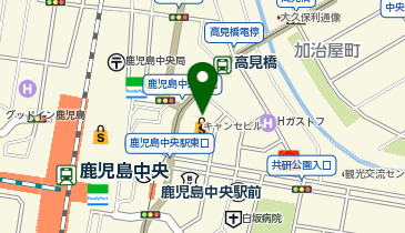 ワッツ鹿児島中央駅前イオン店の地図画像