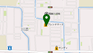 ワッツウィズ高槻川添フレンドマート店の地図画像