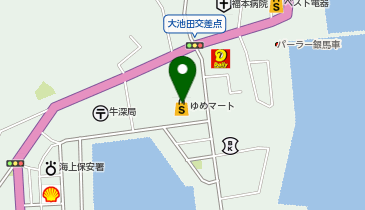 ワッツウィズ牛深ゆめマート店の地図画像