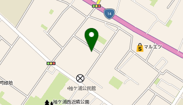 ワッツウィズ袖ケ浦団地ビッグ・エー店の地図画像