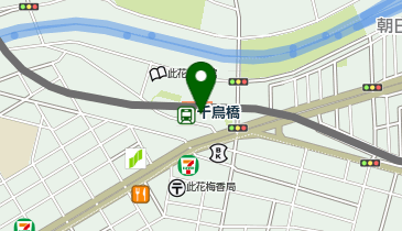 ワッツ千鳥橋駅前店の地図画像