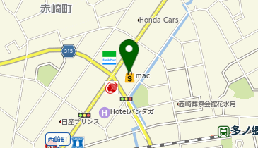ワッツウィズ須崎マック店の地図画像