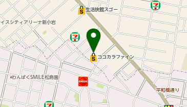 ワッツウィズ新小岩ココカラファイン店の地図画像