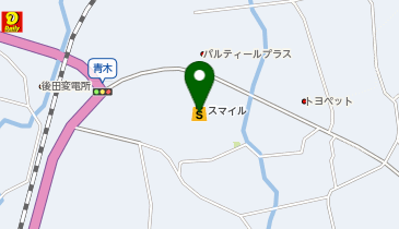 ワッツウィズ駒場スマイル店の地図画像