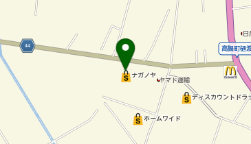 ワッツウィズ高鍋ながの屋店の地図画像