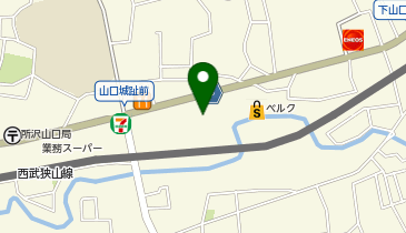 ワッツウィズ所沢山口ココカラファイン店の地図画像