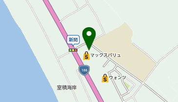 ワッツウィズ室積マックスバリュ店の地図画像