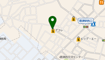 ワッツウィズ 富士見鶴瀬西ビッグ・エー店の地図画像