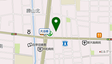 ワッツウィズ大池橋食品館アプロ店の地図画像