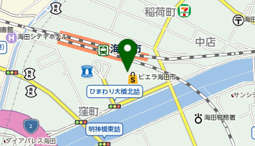 ワッツウィズ海田市駅前ハローズ店の地図画像