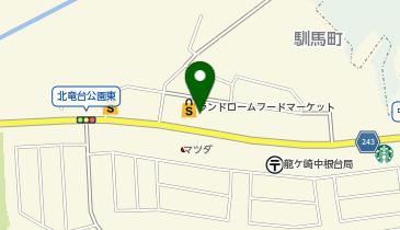 ワッツウィズK&Tランドローム店の地図画像