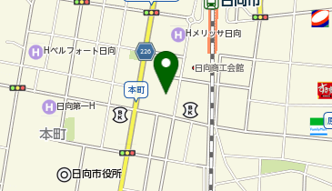 ワッツウィズ日向市駅前ながの屋店の地図画像