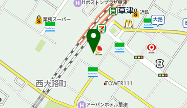ワッツ 草津ガーデンシティー店の地図画像