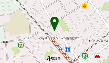 ワッツウィズ南浦和スーパーみらべる店の地図画像