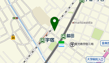 ワッツウィズ宇宿タイヨー店の地図画像
