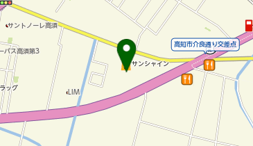 ワッツウィズ高須サンシャイン店の地図画像