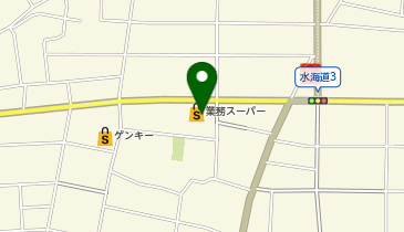 ワッツウィズ業務スーパー岩地店の地図画像