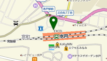 ワッツ水戸エクセル店の地図画像