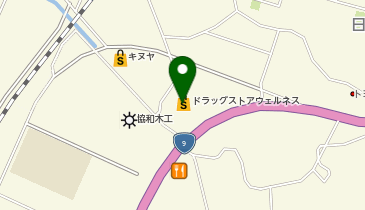 ワッツウィズ浜田西ウェルネス店の地図画像