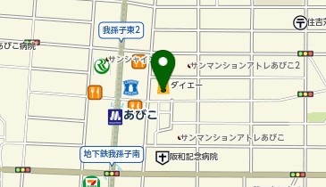 ワッツウィズ我孫子ダイエー店の地図画像