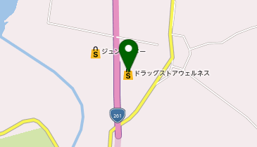 ワッツウィズ川本ウェルネス店の地図画像