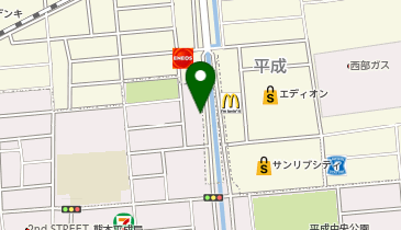 ワッツウィズ業務スーパー熊本平成店の地図画像