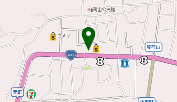 ワッツウィズ稲荷山あいにー店の地図画像