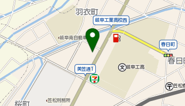 ワッツウィズ笠松ドラッグユタカ店の地図画像