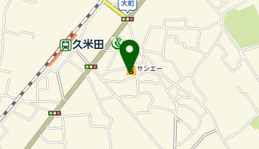 ワッツウィズ久米田サンエー店の地図画像