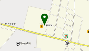 ワッツウィズ岡本とりせん店の地図画像